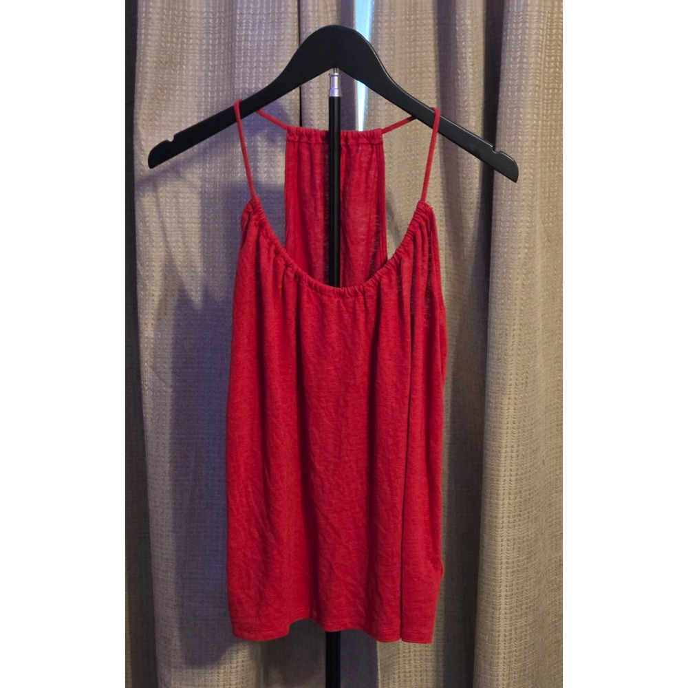 Old Navy Relaxed Halter Top Tank Top Women's Size Small Red